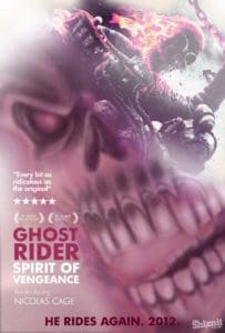 Ghost Rider Spirit Of Vengeance Fan Poster 2