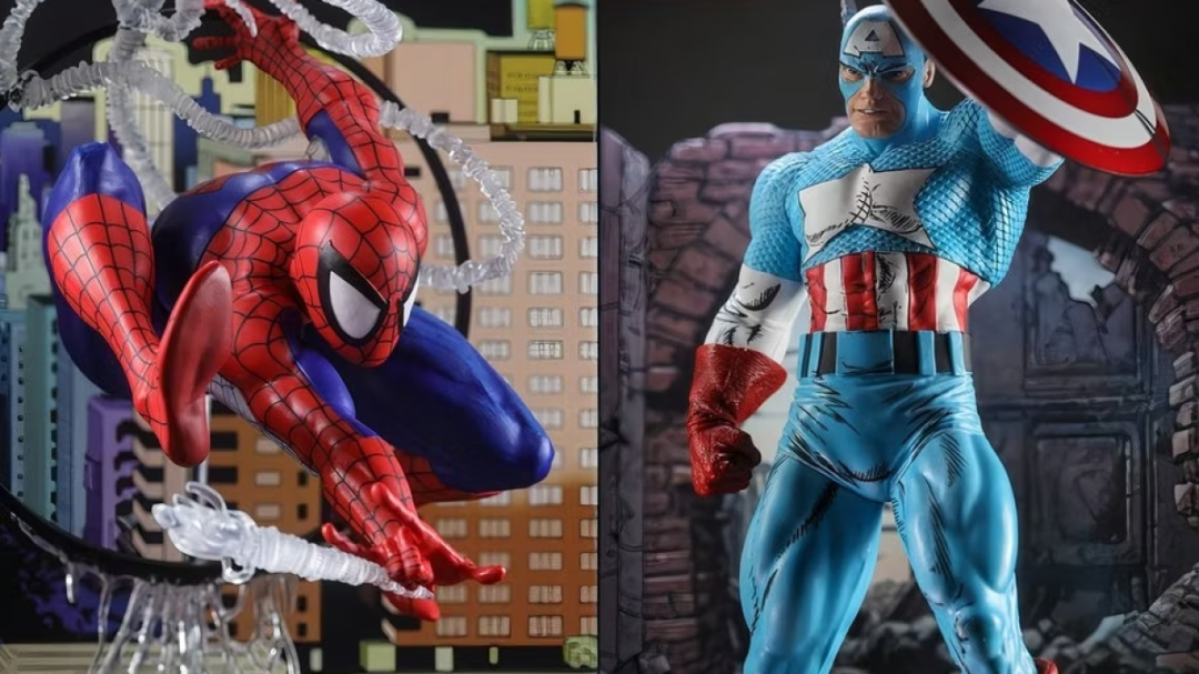 Nuevas Figuras De Spider Man Y Capitán América De Mcfarlane Toys